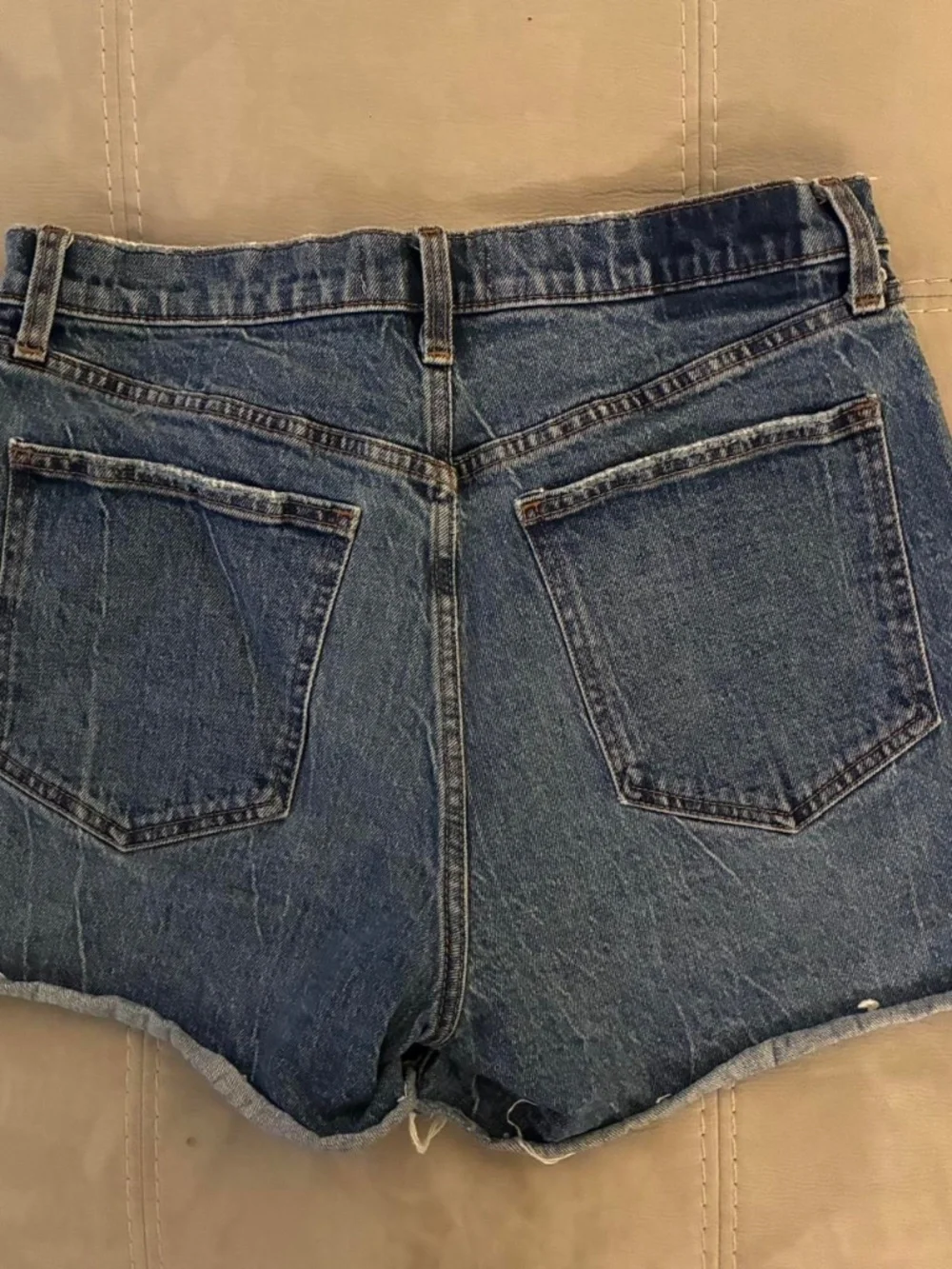 Abercrombie & Fitch Blue Denim Shorts